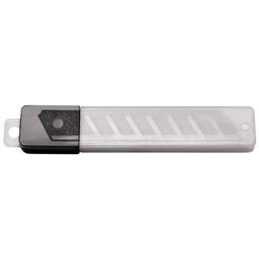 Imagem de Conjunto de Lâminas para Estilete em Aço 10 Peças 43390500 com Estojo Plástico para Armazenamento Tramontina