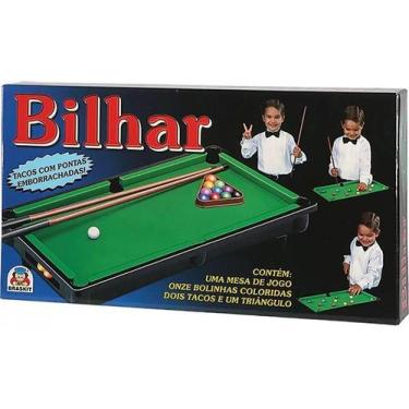 Imagem de Bilhar Mini Jogo de Mesa para Competição - BRASKIT