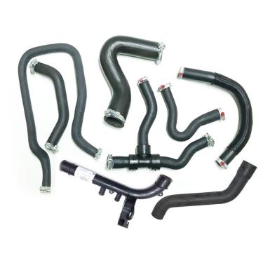 Imagem de Kit Mangueiras Radiador Corsa 1999 A 2001 C/ Ar Quente + Abraçadeiras