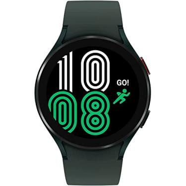 Imagem de SAMSUNG Smartwatch Galaxy Watch 4 44 mm com monitor ECG para saúde, fitness, corrida, ciclos de sono, detecção de quedas GPS, Bluetooth, versão dos EUA, verde