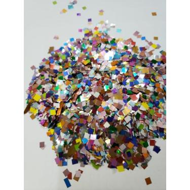 Imagem de Confete Mini Picadinho Sortido Para Balões E Topo De Bolo 50G - Estilo