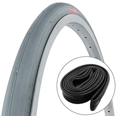 Imagem de Pneu Cadeira De Rodas Cst 24x1 25/540-541 E Câmara Cinza