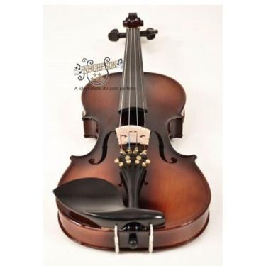 Imagem de Violino Nhureson Madeira Exposta Brilho 4/4