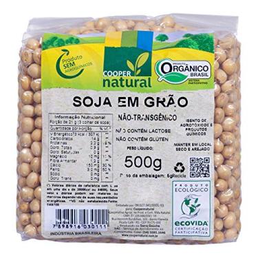 Imagem de Soja em Grãos Orgânica Coopernatural 500g
