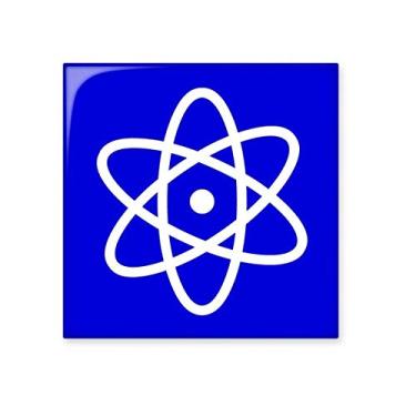 Imagem de Pacote de Azulejo de Cerâmica Quadrado Azul Decalque Brilhante Pedra Adorna de Tijolos