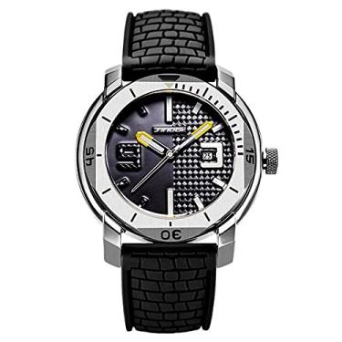 Imagem de Relógio de Pulso Sinobi Relógio Esportivo Design Criativo Correia de Silicone À Prova D'agua