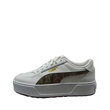 Imagem de PUMA Tênis feminino Karmen Rebelle, Puma White PUMA - ouro branco, 9