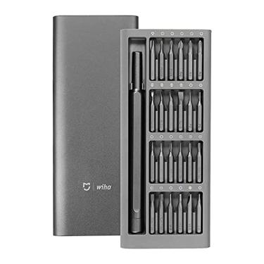 Imagem de Xiaomi Kit de chave de fenda Mijia Wiha para uso diário, 24 pontas magnéticas de precisão, chave de fenda de alumínio