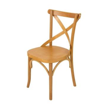 Imagem de Cadeira de Madeira Maciça Tauarí X Texas Nozes