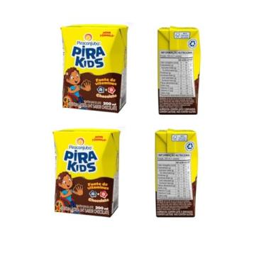 Imagem de Achocolatado Pirakids 200ml – Pack de 35 unidades