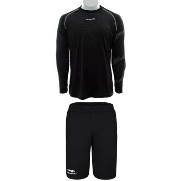 Imagem de Kit Camisa Bermuda Penalty Para Goleiro De Futebol Infantil