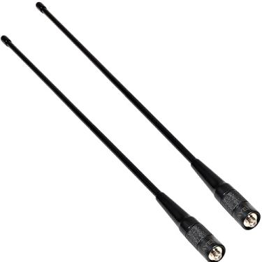 Imagem de UAYESOK Antena GMRS (462-467 MHZ) SMA-fêmea Soft Whip Upgrade para rádios portáteis BaoFeng UV-9G UV-5G Plus/PRO GM-15 Pro MP31 BTECH GMRS-PRO TIDRADIO H8 (pacote com 2)