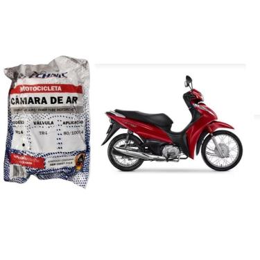 Imagem de Câmara De Ar Traseira Moto Pop 100/125 - 80/100-14-Unissex