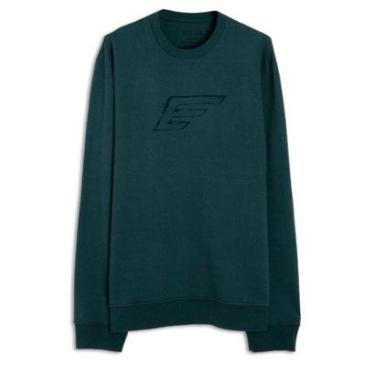 Imagem de Blusa Ellus Moletom Maxi Easa Masculina Verde-Masculino