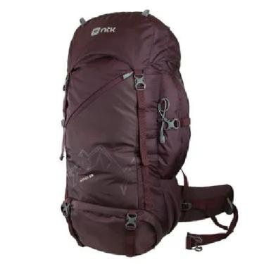 Imagem de Mochila De Ataque Andes 55l Caminhada Trekking E Trilha Vinho Ntk