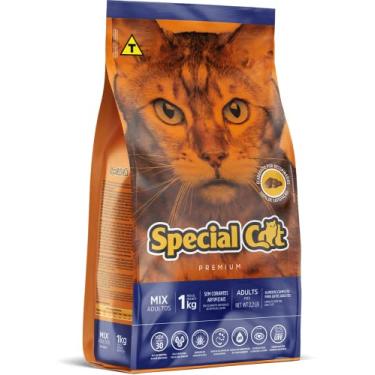 Imagem de Ração Special Cat Premium Mix Adultos 1Kg