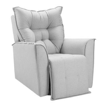 Imagem de Poltrona Do Papai Reclinável King - Linho Grafite