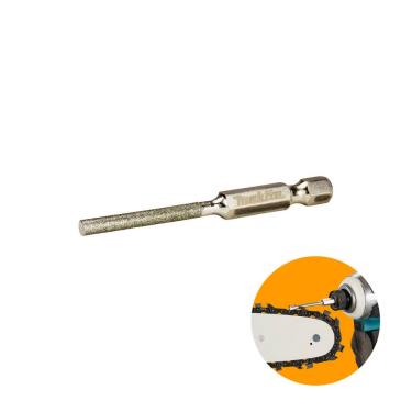 Imagem de Lima de 4.0mm Com Encaixe de 1/4` Pol Para Afiar Motosserra D-73748 Makita