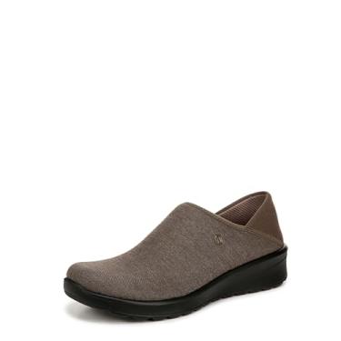 Imagem de BZees Tênis feminino Getaway Slip-On, Hunter Green Shimmer, 41