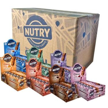 Imagem de Kit 10 Caixas Barra De Cereais Nutry Caixas C/24 Unidades - Nutrimental