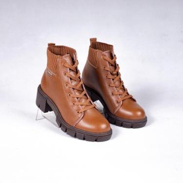 Imagem de Bota Feminino Moleca 5338103 Caramelo