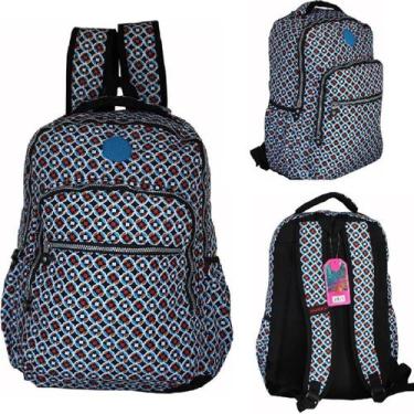 Imagem de Mochila Escolar Juvenil Naylon Tactel Notebook 15 M3687 - Ello