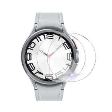 Imagem de 2x Protetor de Tela Vidro 9h Para Galaxy Watch6 Classic 47mm - TechKin