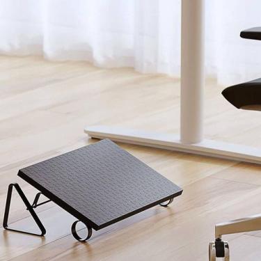 Imagem de Apoio para Pés Ergonômico 3 Regulagens de Altura Antiderrapante 39x26c