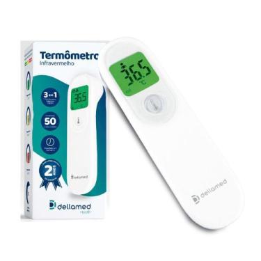 Imagem de Termometro digital infravermelho dellamed