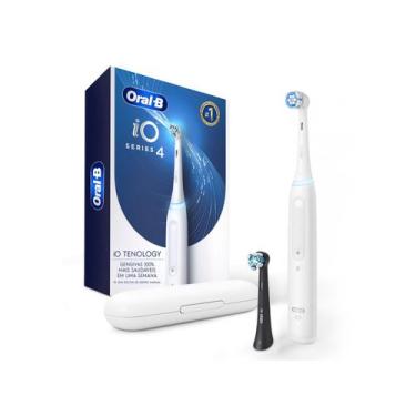 Imagem de Escova de Dente Elétrica Recarregável Oral-B - Series 4 iO com Estojo 