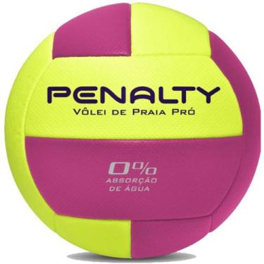 Imagem de Bola De Vôlei De Praia Pro X Penalty, Amarelo, Roxo