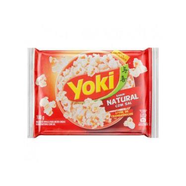 Imagem de Pipoca para Microondas natural com Sal YOKI 100g