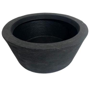 Imagem de Vaso Bacia De Polietileno Com Textura Para Plantas 37cm - Alpe & Arita