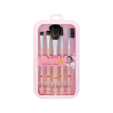 Imagem de Kit 5 Pincéis Para Maquiagem E Cosméticos - DT1518 - ds