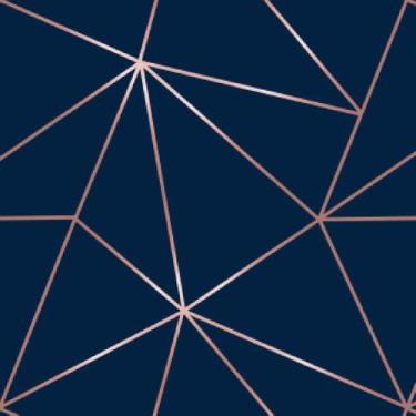 Imagem de Papel De Parede Zara ul Petróleo Fio Rosê Auto Colante 3M - Colaí Ades