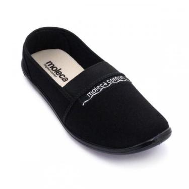 Imagem de Sapatilha Feminina Moleca Tecido Confortável Lançamento, 35