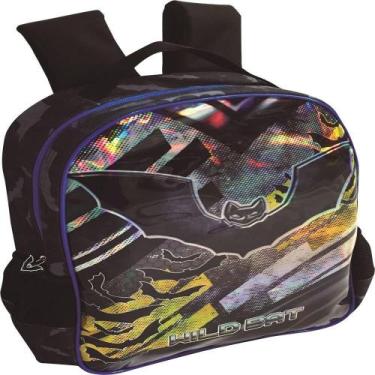 Imagem de Mochila Infantil Wild Batman, 15" - Kit