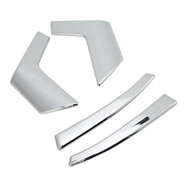 Imagem de Ralink 20, Sport Edition 20 Faixa de Espelho Retrovisor, Capa ABS Cromada, Decorar e Proteger Espelho Traseiro. Instalação Rápida, Alta Durabilidade