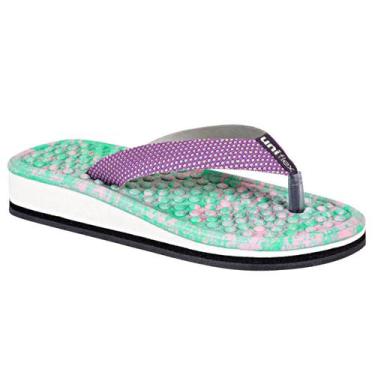 Imagem de Kit Chinelo Ortopédica Para Esporão + Bolinha  Massageadora - Uniflex,