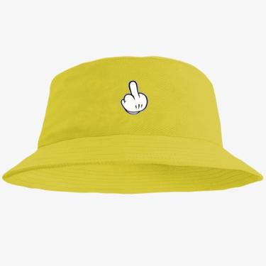 Imagem de Boné Chapéu Bucket Hat Estampado Dedo - MP Moda Masculina, Único, Amar
