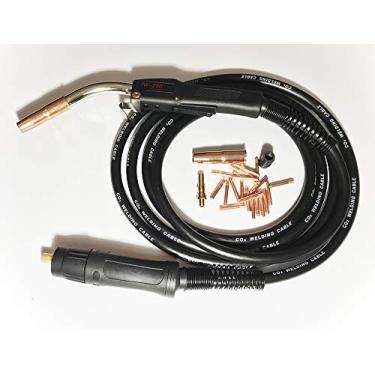Imagem de Pistola de solda Mig resistente 250 amp 4,5 m serve para ESAB MIGMASTER 250 (ADD .035 KIT)