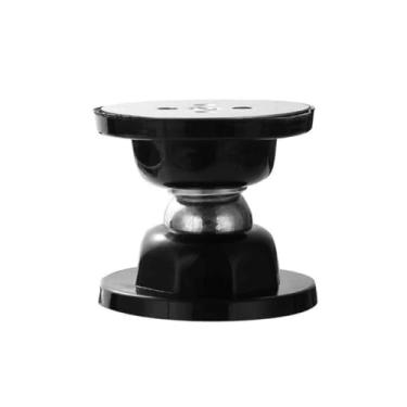 Imagem de Kit 2 Trava Prendedor Fixador Batedor Magnético CURTO Para Manter Porta Aberta Adesivo Parafuso Ímã