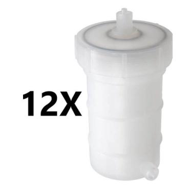 Imagem de Kit 12 Refil Pré Filtro Camara Pure1pp Polipropileno Bbi Pur, Branco