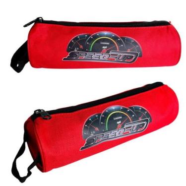 Imagem de Kit Mochila Infantil Escolar com 3 peças Carrinho Vermelho - Rocie