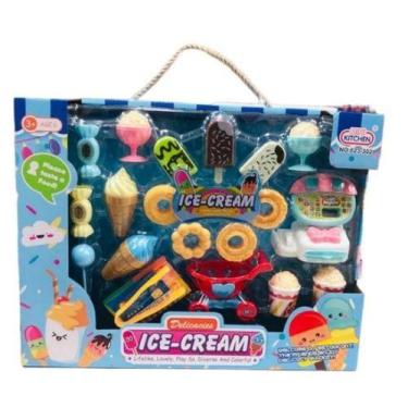 Imagem de Brinquedo infantil sorveteria ice cream e muito divertido. - toy king