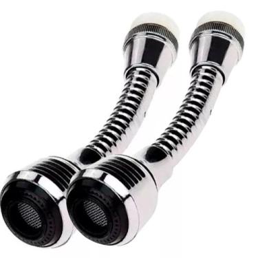 Imagem de Kit 2 Bico Prolongador Torneira Chuveirinho Arejador Flex - LIP