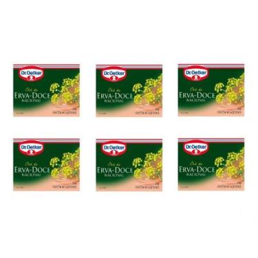 Imagem de 6un Chá de Erva Doce Nacional 10 sachês cada- Dr. Oetker, CHAS ERVAS 1