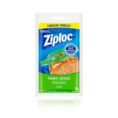 Imagem de Sacos Herméticos Pequeno Ziploc 14 Unidades