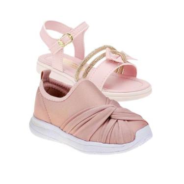 Imagem de Tênis Infantil Menina e Papete - KIT 2 PARES Tam 23 ao 34 - Sapatinhos