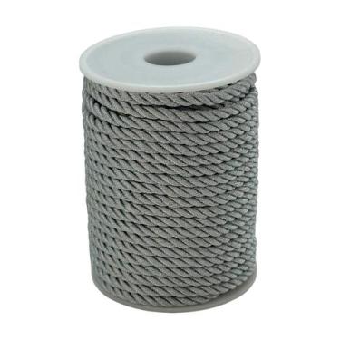 Imagem de Cordão Decorativo São Francisco - Prateado - 4mm - 1 unidade - Rizzo -